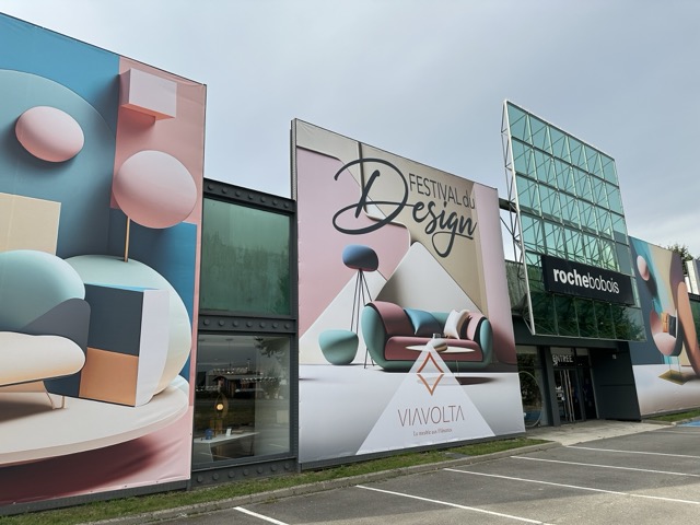 Habillage de façade commerciale par POPXL