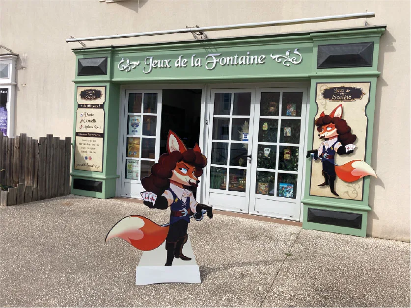 Réalisation Enseigne POPXL