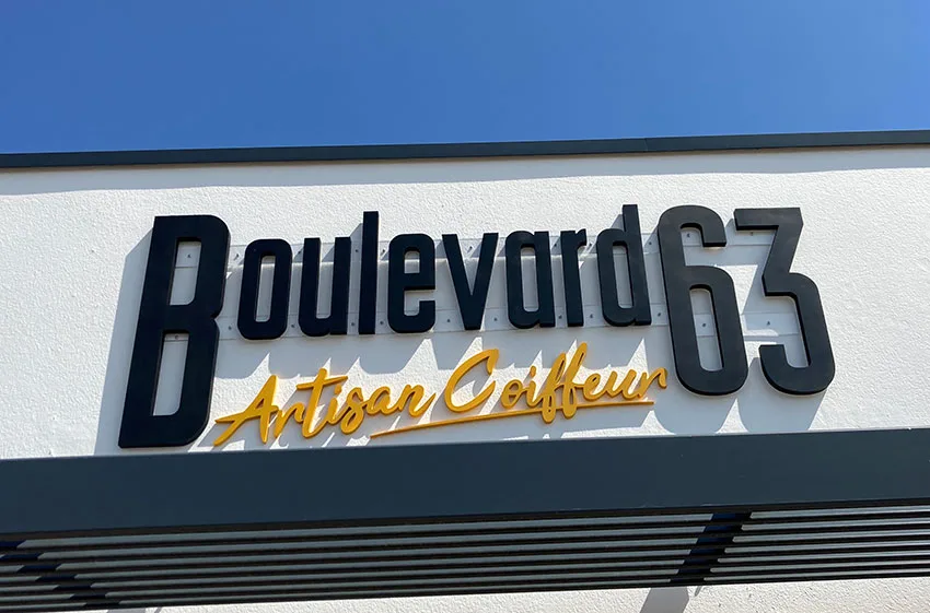 Réalisation Enseigne POPXL