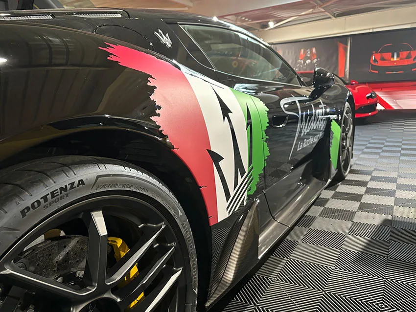 Réalisation Habillage Véhicule POPXL